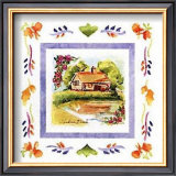 Buy Cottage and Pond at AllPosters.com
