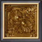 Copper Floral Rosette
