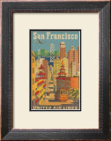 Buy United Airlines: San Francisco, c.1950 at AllPosters.com