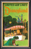 Buy United Airlines: Disneyland in Anaheim, California, c.1960's at AllPosters.com
