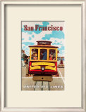 Buy United Airlines: San Francisco, c.1950 at AllPosters.com