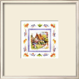Buy Cottage and Fountain at AllPosters.com