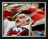 Bryan Trottier - Holding Stanley Cup