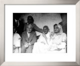 Buy Charlie Chaplin and Ghandi in East London, 23rd of September, 1931 at AllPosters.com