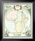 Decorative Map of Africa