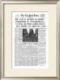 New York Times, May 8, 1945: V-E Day