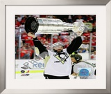 Bill Guerin Game 7 - 2008-09 NHL Stanley Cup Finals With Trophy