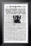 New York Times, August 15, 1945: Japan Surrenders