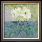 Buy Floral with Cursive III at AllPosters.com