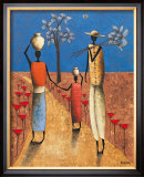 Buy La Famille et l'Arbre Bleu at AllPosters.com