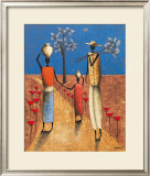 Buy La Famille et l'Arbre Bleu at AllPosters.com