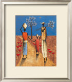 Buy La Famille et l'Arbre Bleu at AllPosters.com