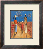 Buy La Famille et l'Arbre Bleu at AllPosters.com