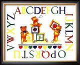 Alphabet Block Bears