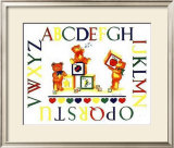 Alphabet Block Bears