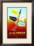 Buy Go by Train, Quick, Comfortable, Convenient at AllPosters.com