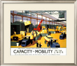 Buy Capacity/Mobility on the LNER, LNER Poster, 1933 at AllPosters.com
