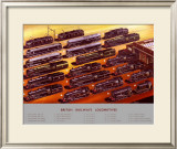 Buy British Railways Locomotives, BR Poster, circa 1950s at AllPosters.com