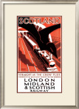 Buy Scotland, Straight as the Crow Flies at AllPosters.com