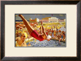 Butlin's Holiday Camp, Clacton-On-Sea, LNER Poster