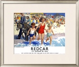 Redcar Framed Giclee Print