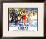 Redcar Framed Giclee Print