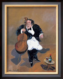 Buy Cellist with Red Wine at AllPosters.com
