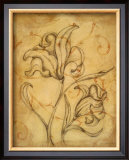 Buy Pencil Sketch Floral II at AllPosters.com