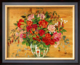 Buy Flowers on Wood II at AllPosters.com