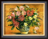 Buy Flowers on Wood I at AllPosters.com