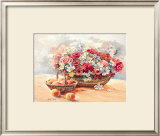 Buy Blumenkorb mit Pfirsichen at AllPosters.com