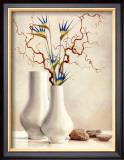 Buy Willow Twigs with Blue Flowers at AllPosters.com