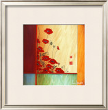 Along the Garden Wall Framed Art Print