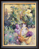 Buy Basket with Flowers at AllPosters.com