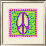 Peace sign (purple)