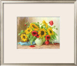 Sonnenblumen Framed Art Print