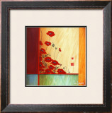 Along the Garden Wall Framed Art Print