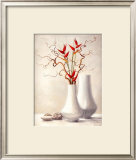 Buy Willow Twigs with Red Flowers at AllPosters.com