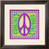Peace sign (purple)