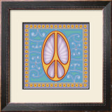 Peace sign (yellow)