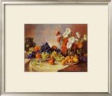 Still Life with Fruit Framed Art Print