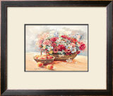 Buy Blumenkorb mit Pfirsichen at AllPosters.com