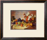 Still Life with Fruit Framed Art Print
