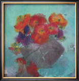 Buy Vase mit Mohnbluten at AllPosters.com