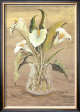 Buy White Lilies in Crystal at AllPosters.com
