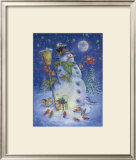 Buy Snowman's Feathered Fun at AllPosters.com