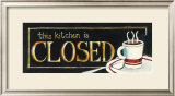 The Kitchen is Closed