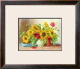 Sonnenblumen Framed Art Print