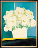 Buy Fleurs Blanches au Pot Blanc at AllPosters.com