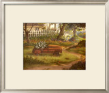 Hero's Garden Framed Art Print